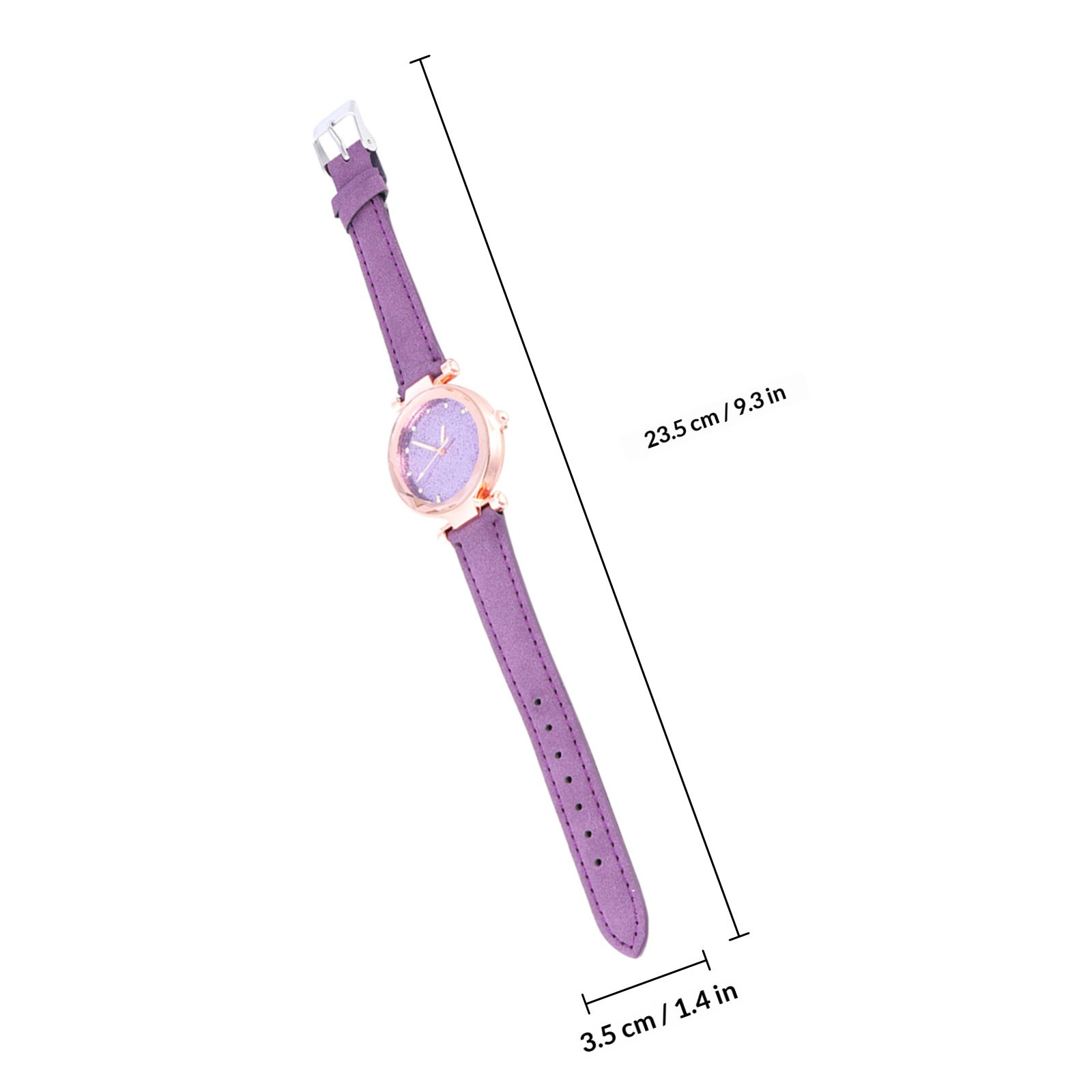 2Pcs Female Wrist Watch Ladies - Luxury Watch Gift For Her 评论和价格