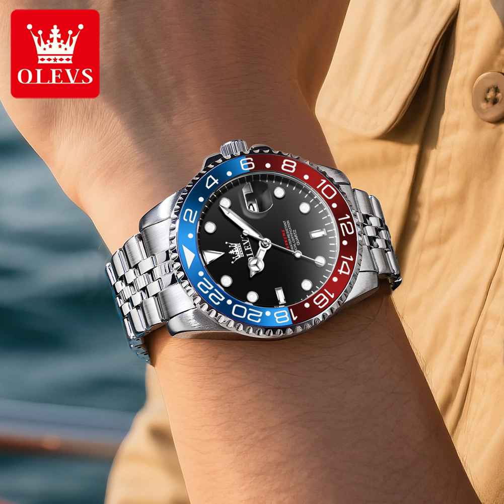 OLEVS 5657 Original Brand Men' - Luxury Watch Magazine 评论和价格