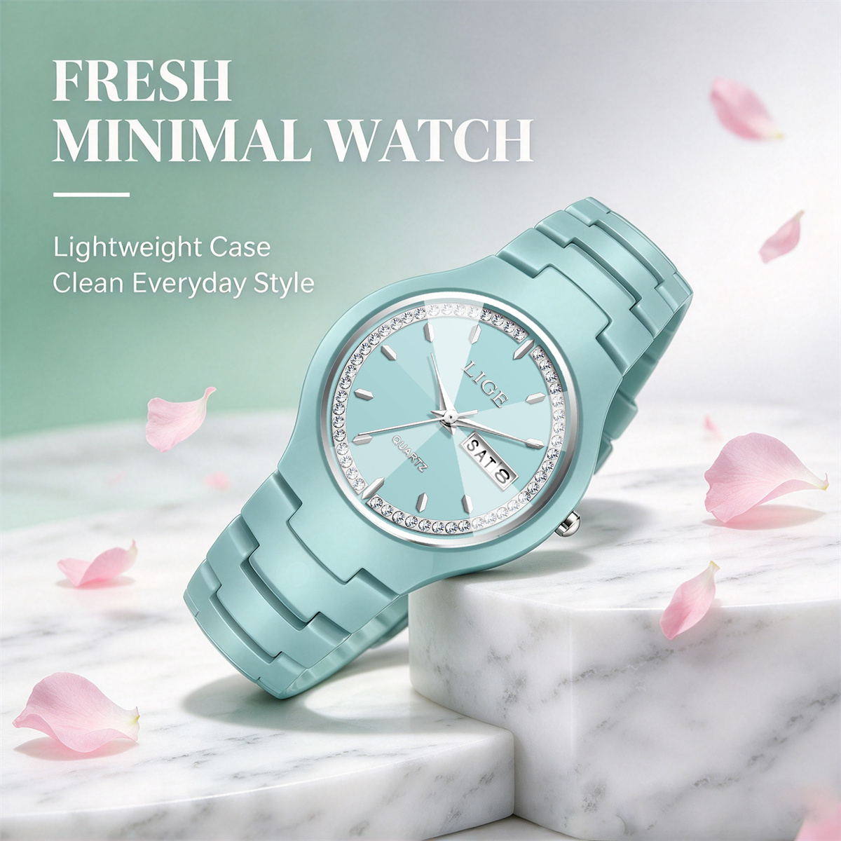 LIGE Top Brand Luxury Elegant  - Luxury Watch Top 10 评论和价格