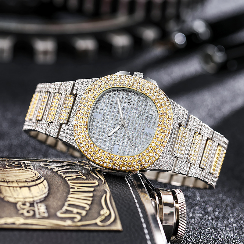 New Fashion Iced Out Watch for - Luxury Watch Iceberg 评论和价格