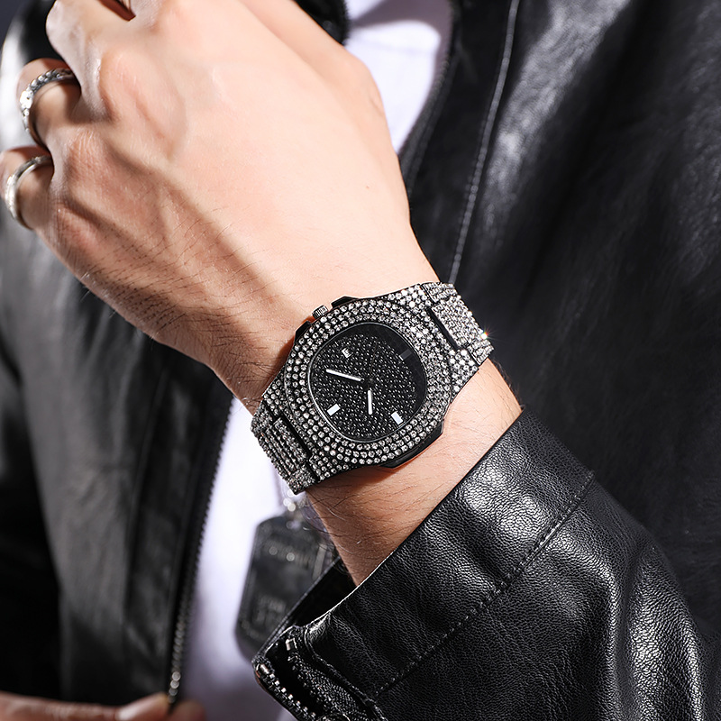 New Fashion Iced Out Watch for - Luxury Watch Iceberg 评论和价格