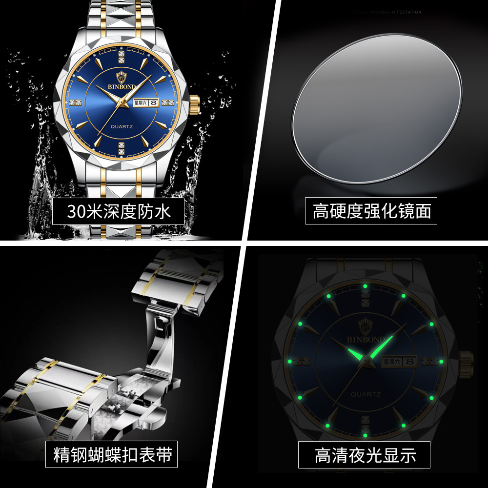 BINBONG Business Watch Men War - Luxury Watch Top 10 评论和价格
