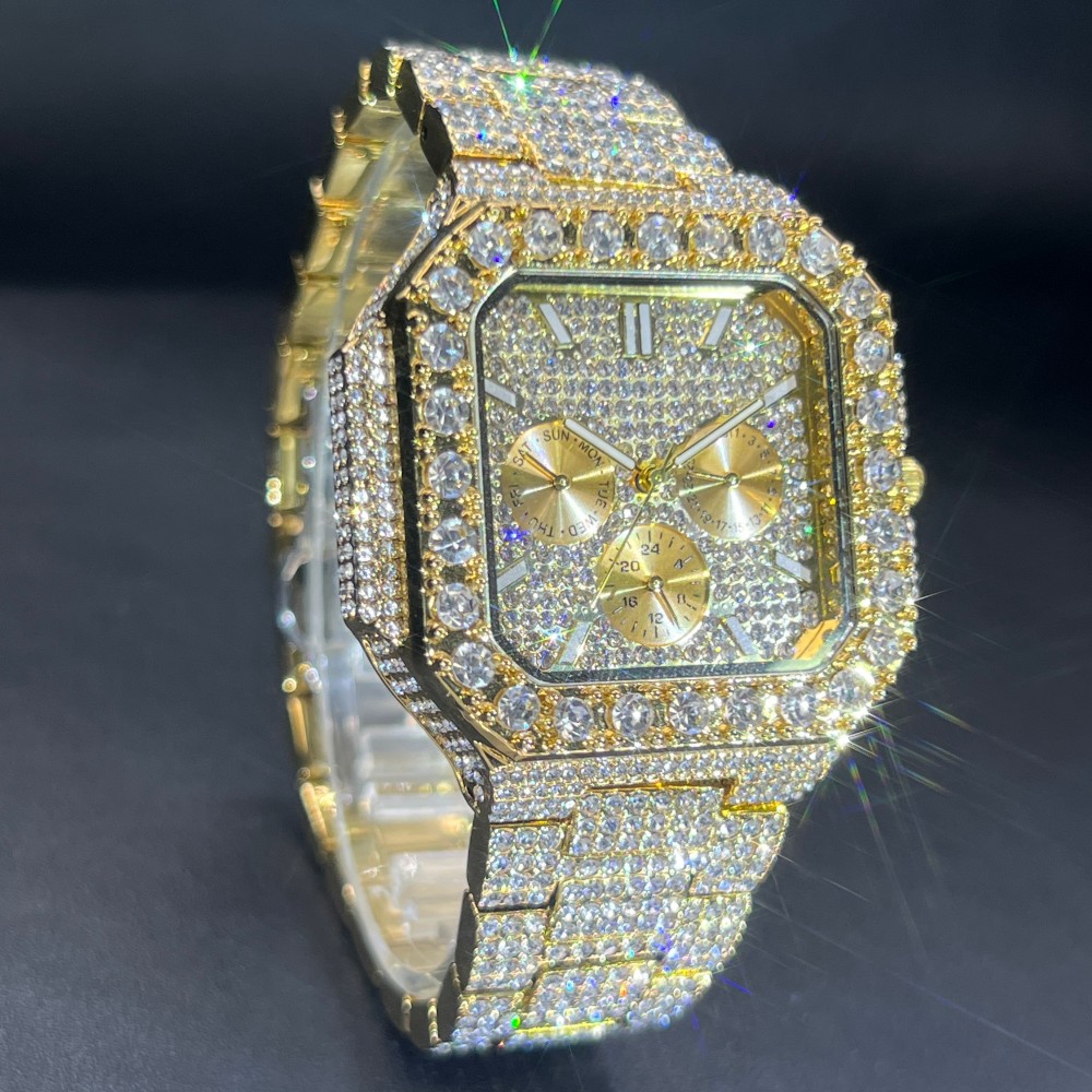 MISSFOX Luxury Diamond Watch f - Luxury Watch Iceberg 评论和价格