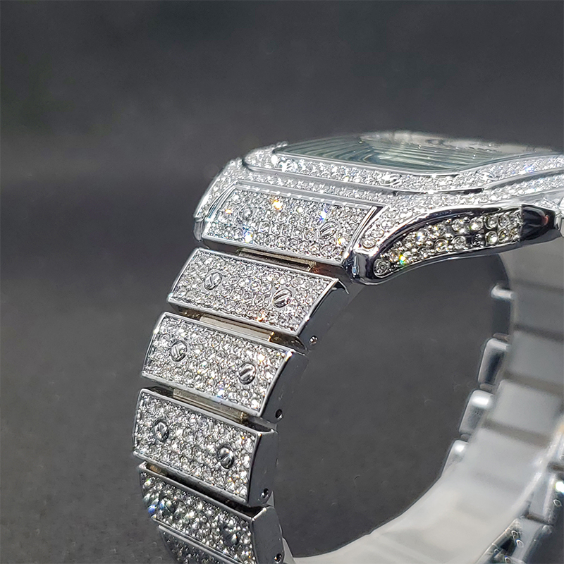 MISSFOX Square Watches For Men - Luxury Watch Iceberg 评论和价格